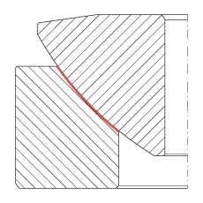 推力關(guān)節(jié)軸承 GE20-AW, 根據(jù) DIN ISO 12 240-3 標(biāo)準(zhǔn)，免維護(hù)