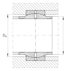 關(guān)節(jié)軸承 GE200-LO, 根據(jù) DIN ISO 12 240-1 標(biāo)準，需維護